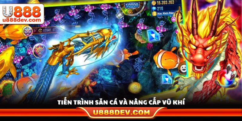 Hướng dẫn quá trình săn cá và cách nâng cấp vũ khí 