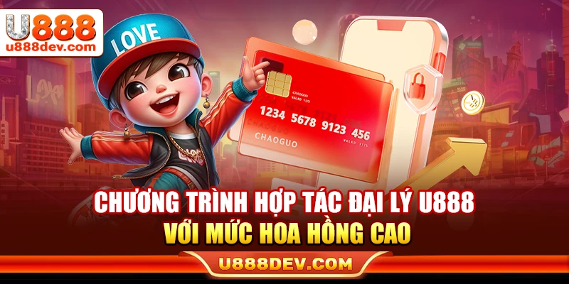 Chương trình hợp tác đại lý U888 với mức hoa hồng cao