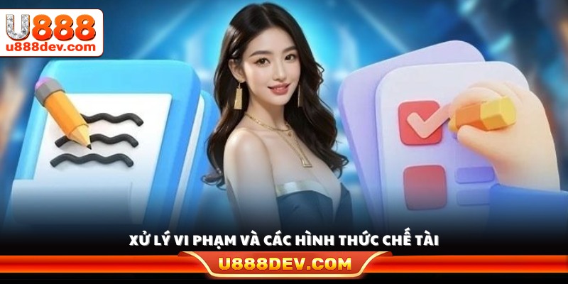 Quy định về cách xử lý hành vi vi phạm 