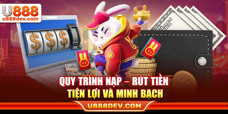 Quy trình nạp/rút tiền an toàn và minh bạch