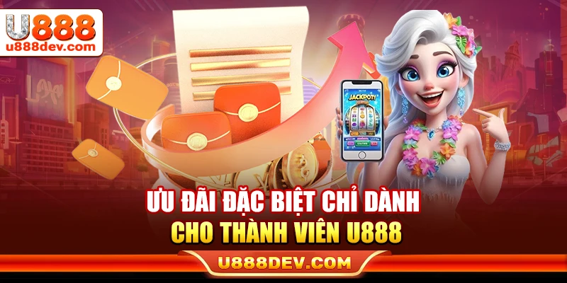 Ưu đãi đặc biệt chỉ dành cho thành viên U888
